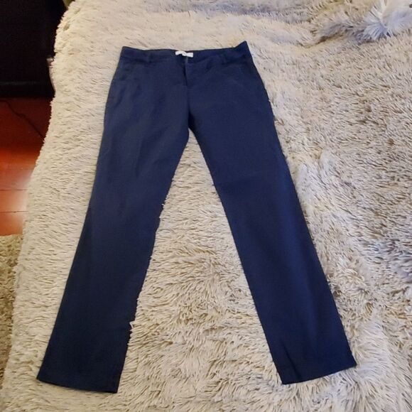 Navy blue 7 for all mankind skinny pants - Picture 1 of 8